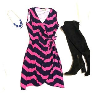 Flirty wraparound dress